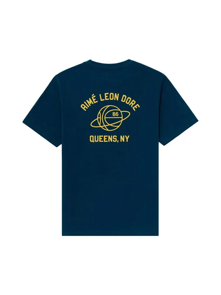 Футболка Aimé Leon Dore 86 Classic Tee, Poseidon — изображение 2 из 2, синий