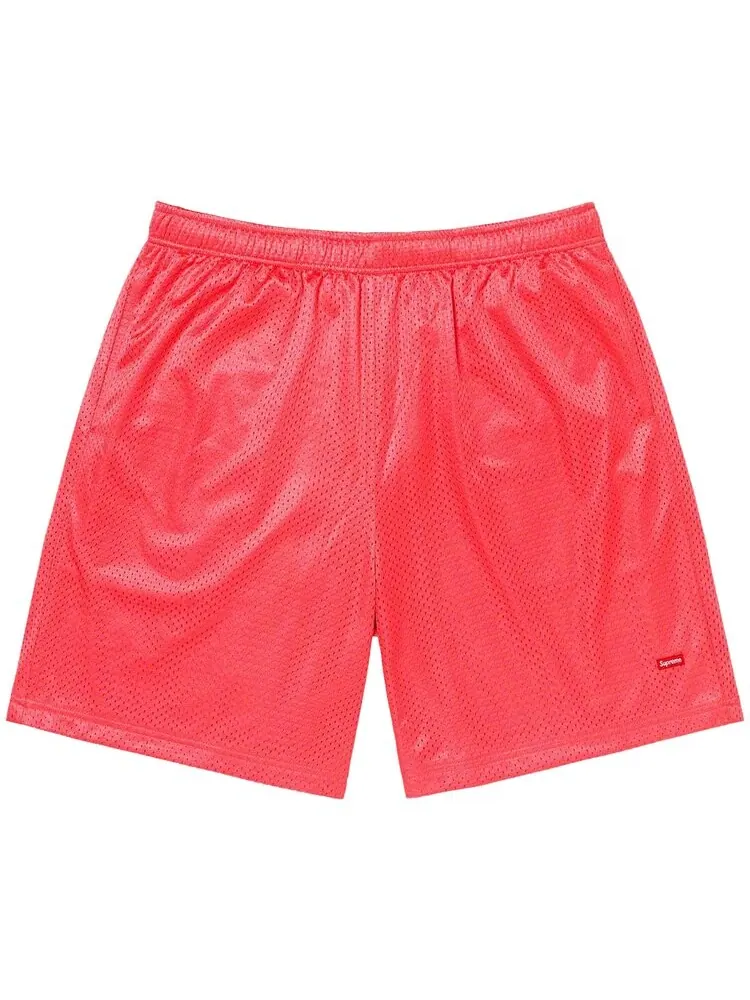 Шорты Supreme Small Box Baggy Mesh Short — изображение 1 из 2, оранжевый