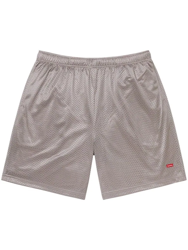 Шорты Supreme Small Box Baggy Mesh Short — изображение 1 из 2, серый