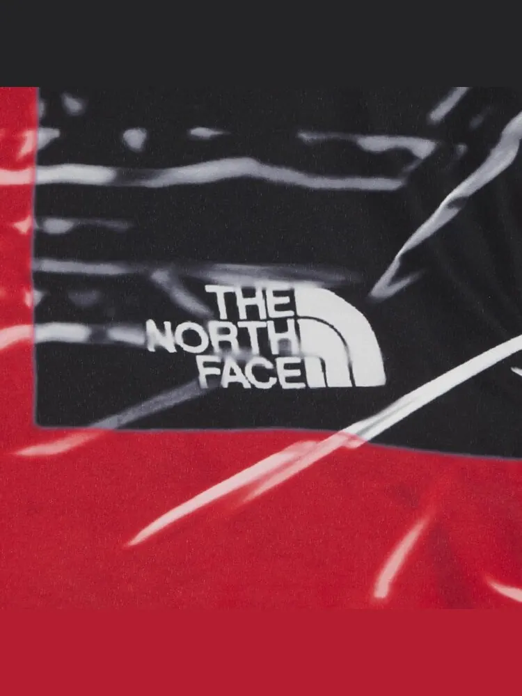 Куртка Supreme x The North Face Printed Taped Seam Shell Jacket 'Red' — изображение 3 из 3, красный