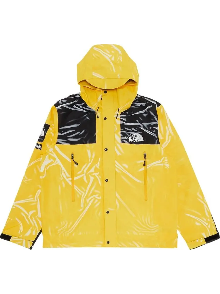 Куртка Supreme x The North Face Printed Taped Seam Shell Jacket 'Yellow' — изображение 1 из 3, желтый