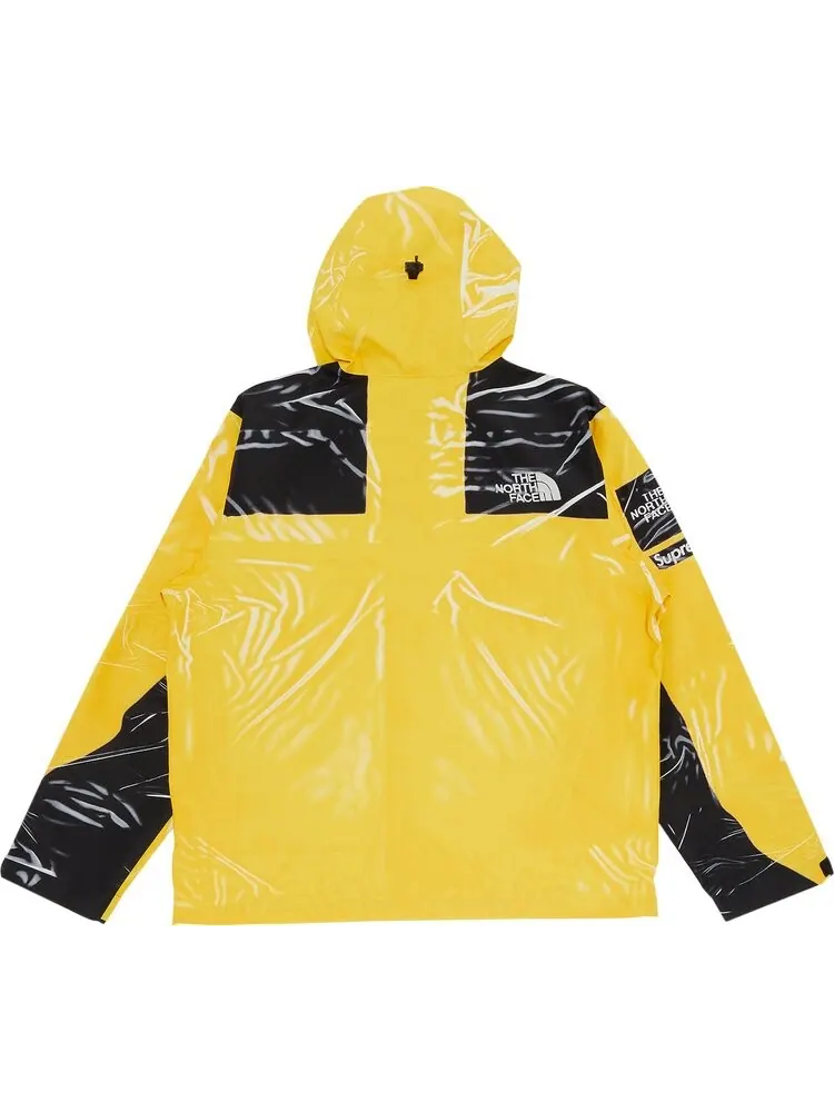 Куртка Supreme x The North Face Printed Taped Seam Shell Jacket 'Yellow' — изображение 2 из 3, желтый