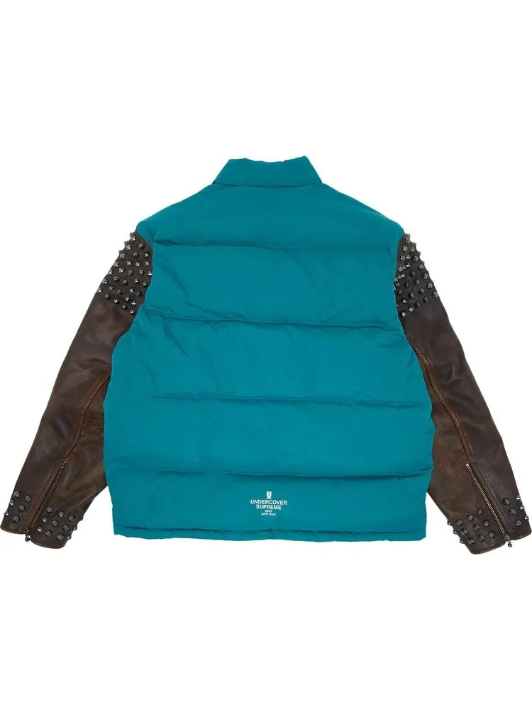Куртка Supreme x UNDERCOVER Puffer Jacket Teal — изображение 2 из 3, бирюзовый