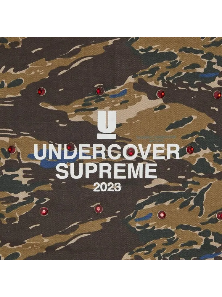Куртка Supreme x UNDERCOVER Studded BDU Jacket Brown — изображение 3 из 3, коричневый