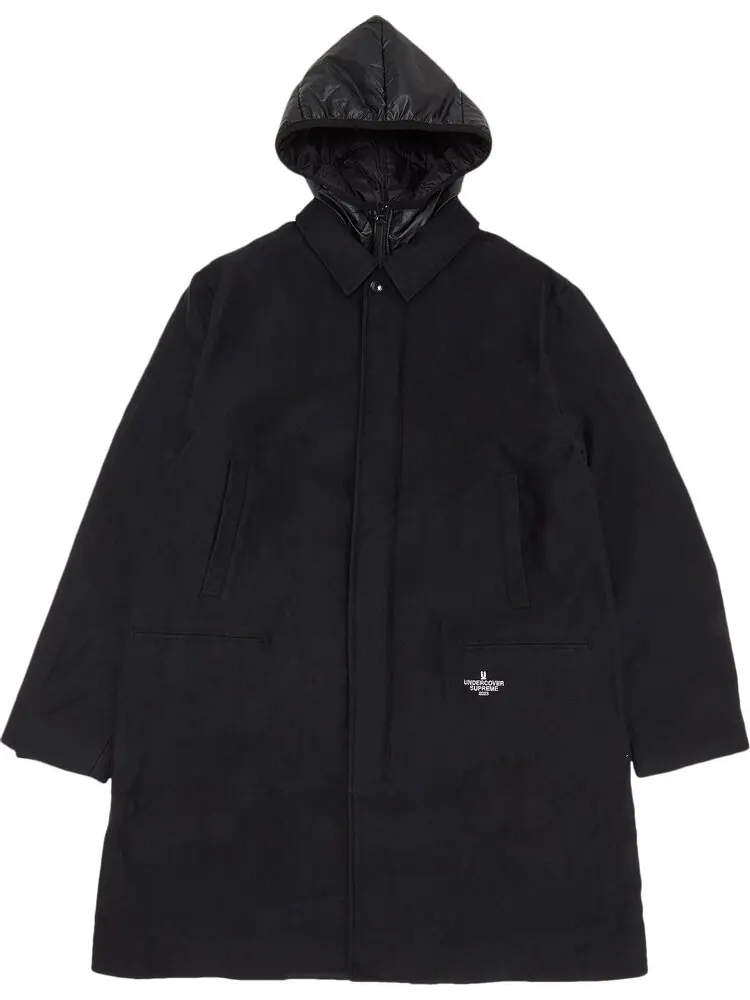 Куртка Supreme x UNDERCOVER Trench + Puffer Jacket Black — изображение 1 из 3, черный
