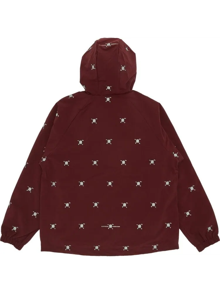 Куртка Supreme x UNDERCOVER Track Jacket Burgundy — изображение 2 из 3, красный
