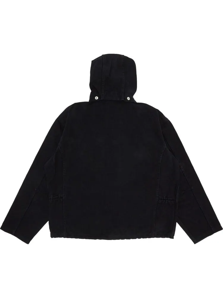 Куртка Supreme Canvas Clip Jacket 'Black' — изображение 2 из 3, черный