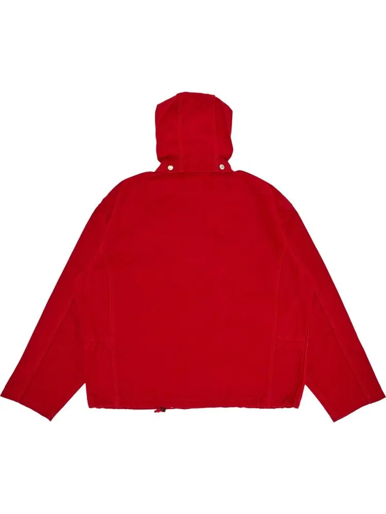 Куртка Supreme Canvas Clip Jacket 'Red' — изображение 2 из 3, красный
