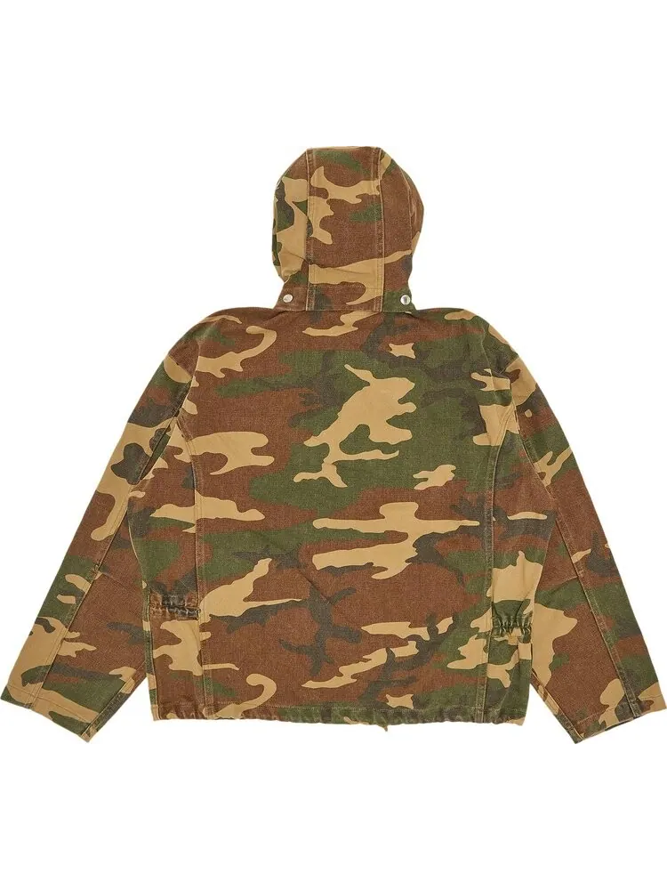 Куртка Supreme Canvas Clip Jacket 'Tan Camo' — изображение 2 из 3, загар