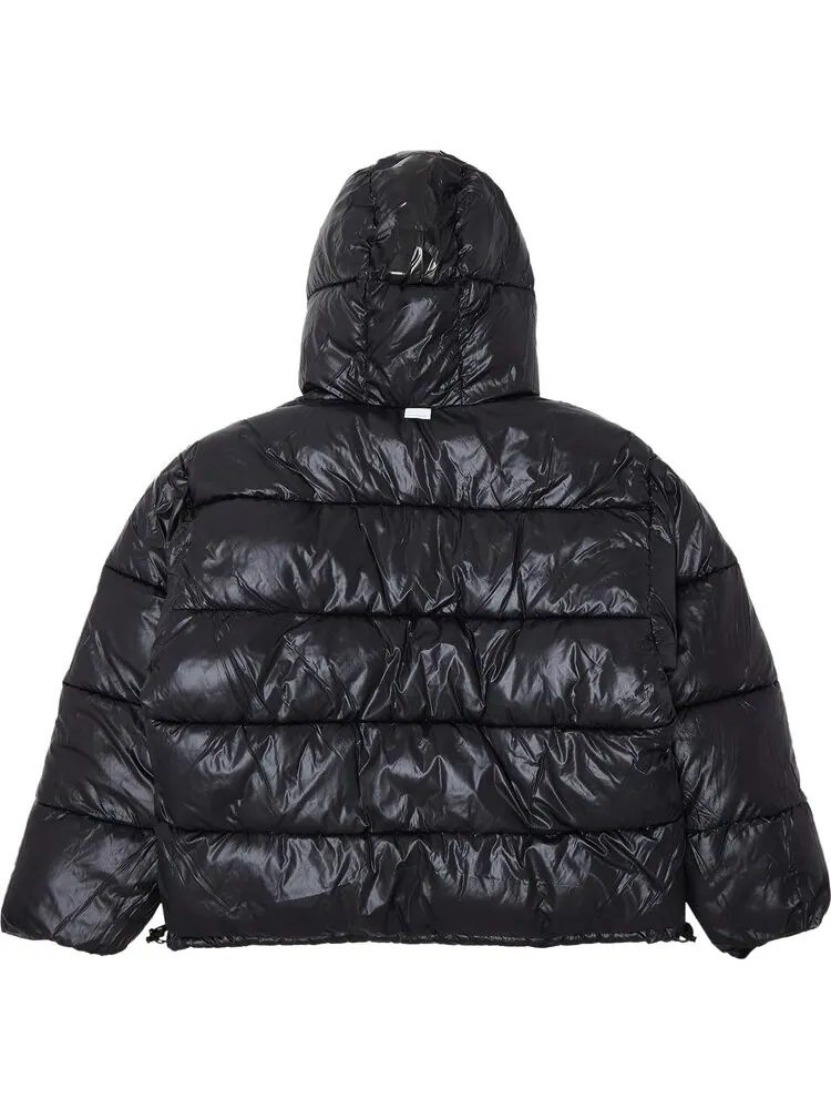Пуховик Supreme Madras Reversible WINDSTOPPER Puffer Jacket 'Black' — изображение 4 из 5, черный