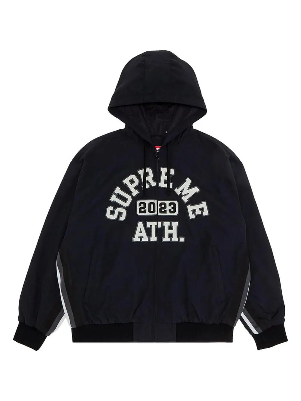 Худи Supreme Applique Hooded Track — изображение 1 из 1, черный