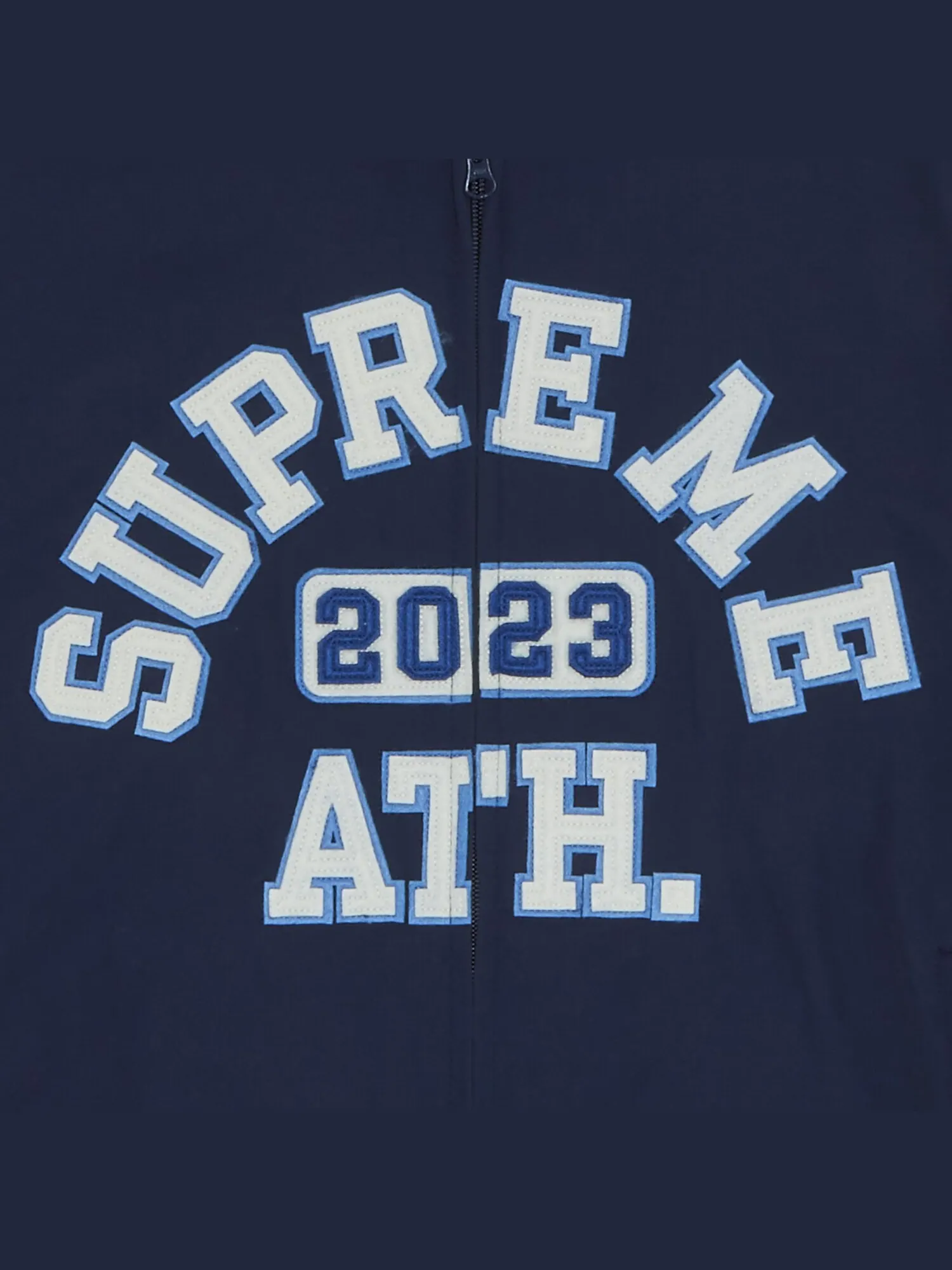 Спортивная куртка с капюшоном Supreme Appliqu� Темно-синий — изображение 3 из 3