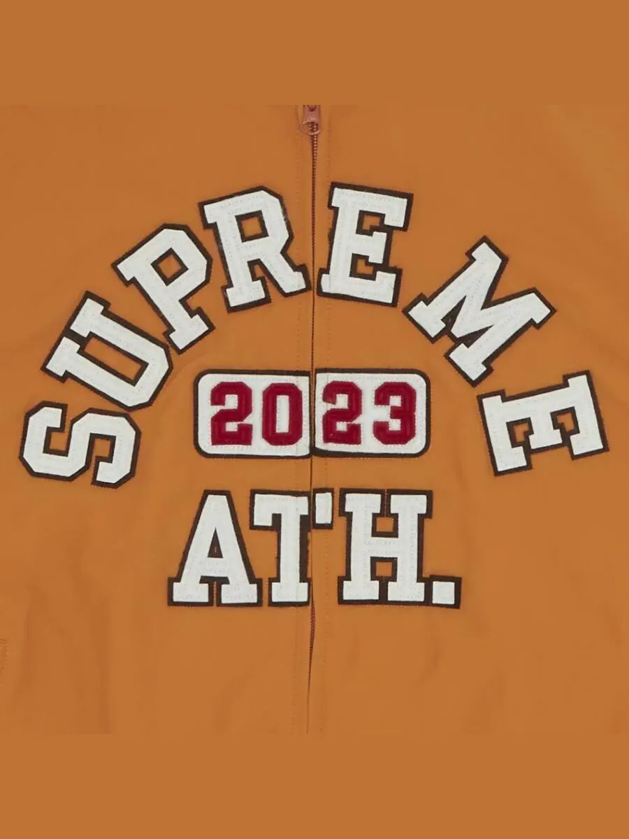 Худи Supreme Applique Track Jacket — изображение 3 из 3, оранжевый