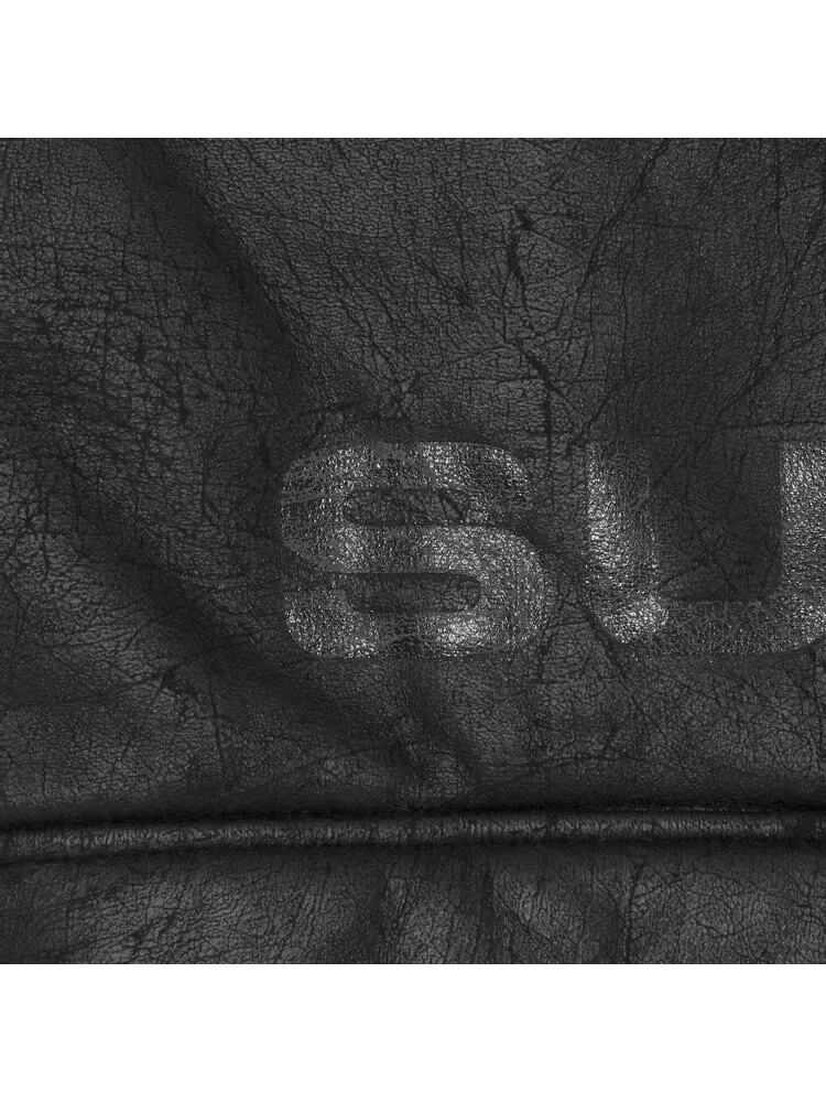 Куртка Supreme Faux Shearling Hooded Jacket 'Black' — изображение 3 из 3, черный