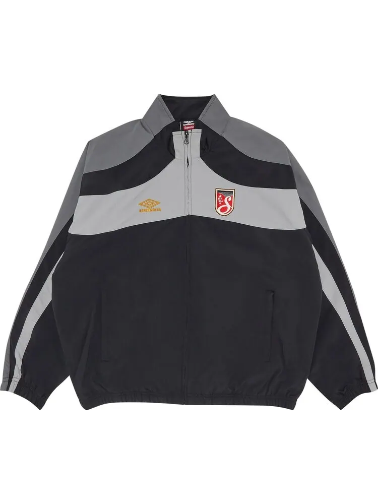 Куртка Supreme x Umbro Track Jacket 'Black' — изображение 1 из 3, черный