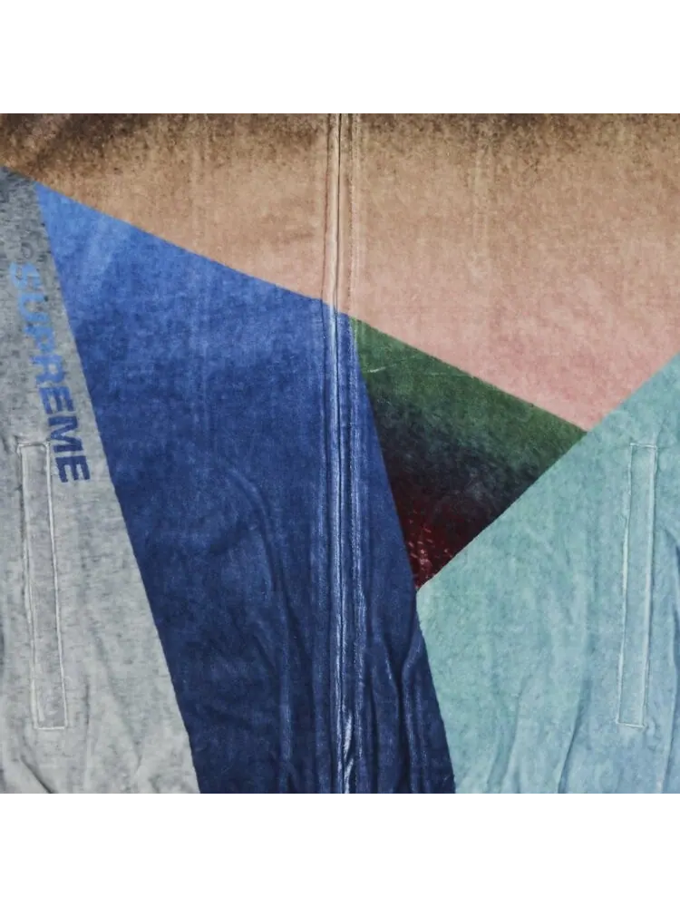 Куртка Supreme Geo Velour Track Jacket Multicolor — изображение 3 из 3, мульти