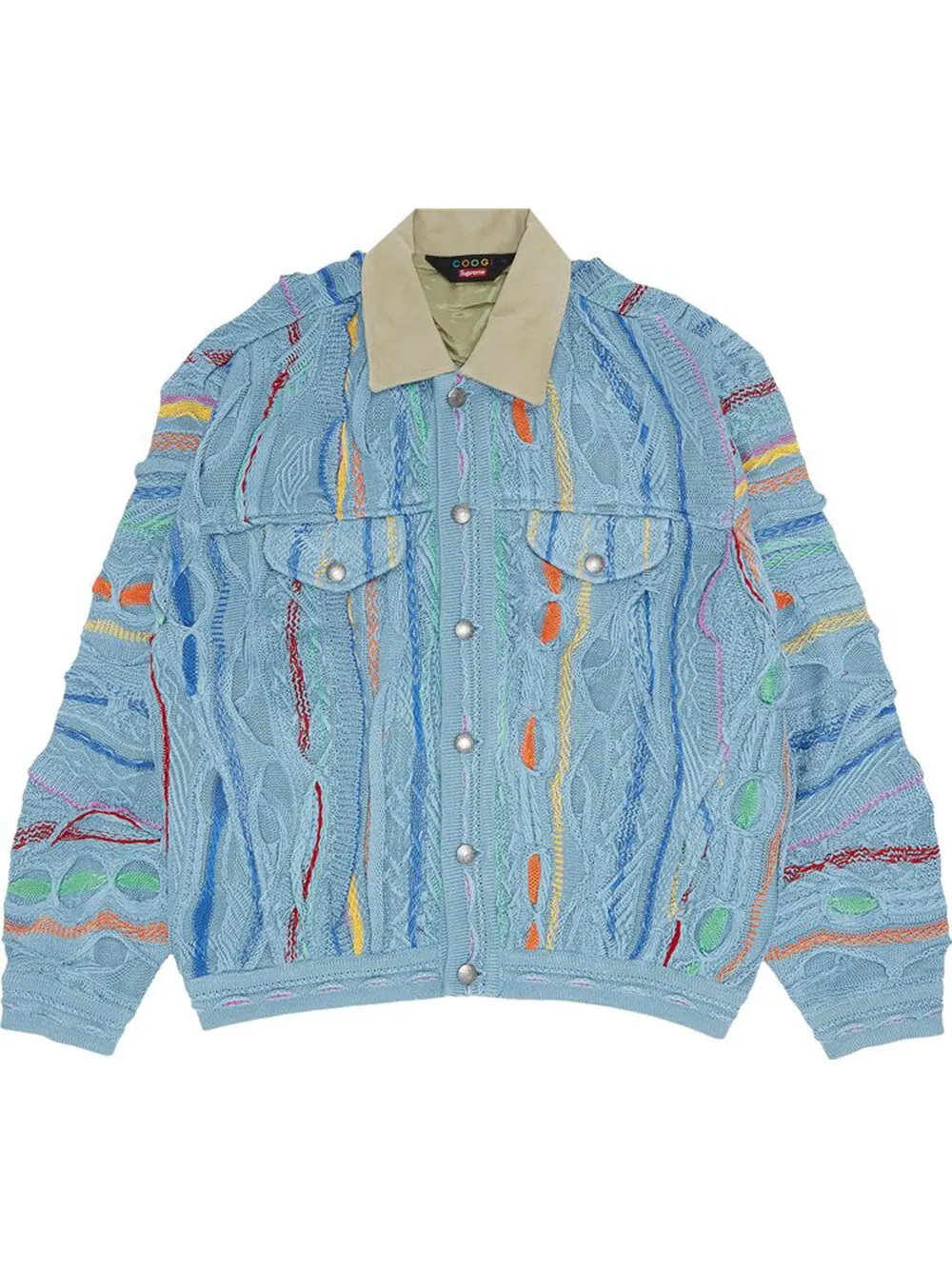 Куртка Supreme x Coogi Trucker — изображение 1 из 1, синий