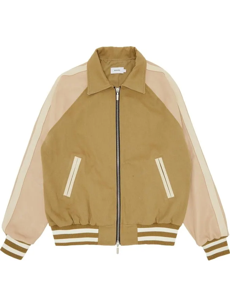Бомбер Rhude Twill Boys Bomber 'Beige' — изображение 1 из 3, коричневый