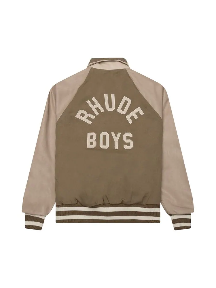 Бомбер Rhude Twill Boys Bomber 'Beige' — изображение 2 из 2, бежевый