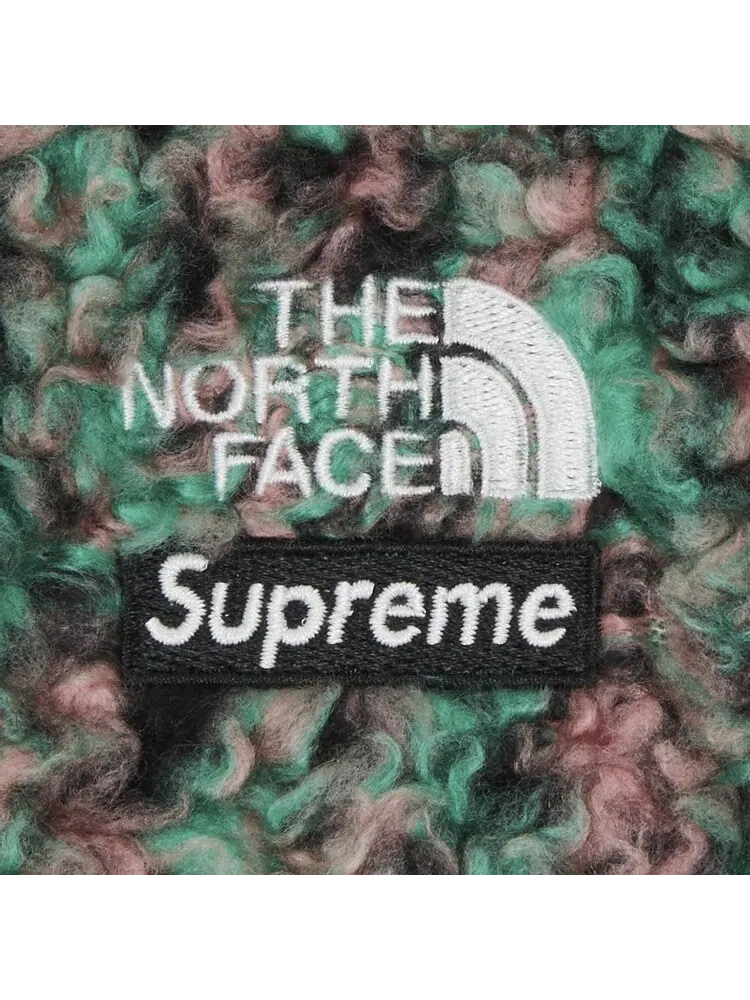 Лонгслив Supreme x The North Face High Pile Fleece Long-Sleeve Top 'Multicolor' — изображение 3 из 3, мульти