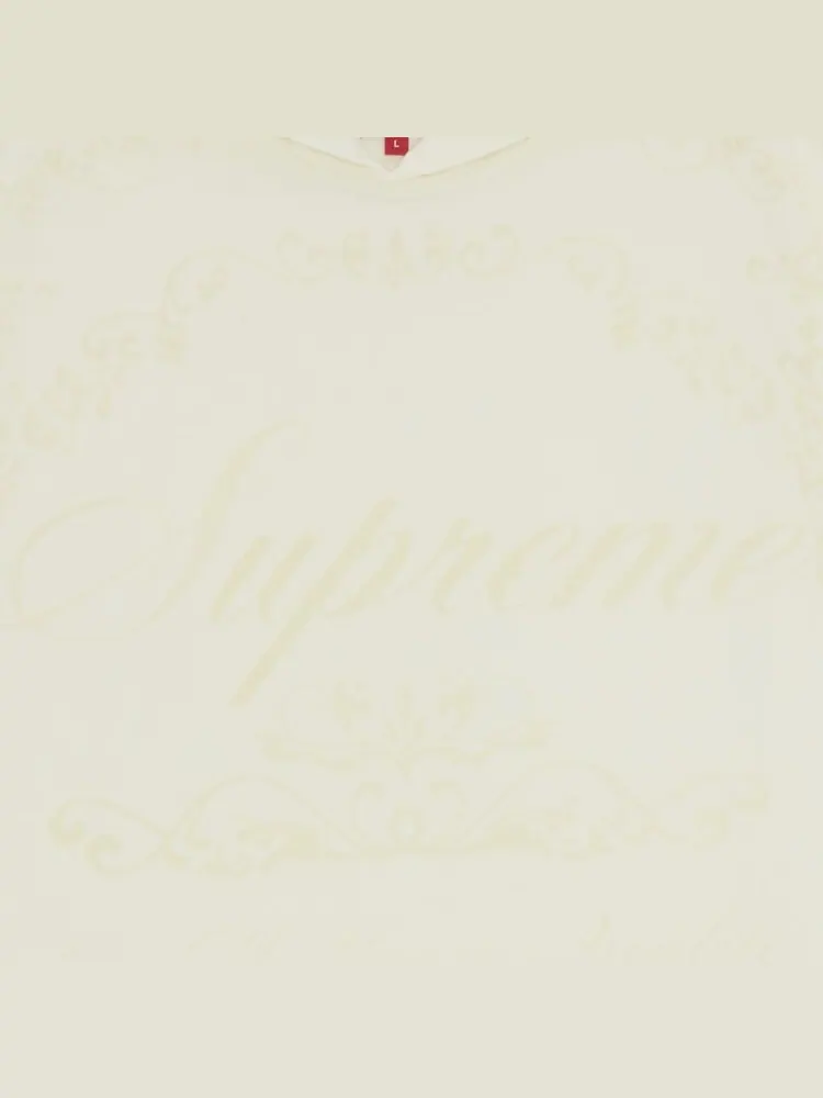 Лонгслив Supreme Celebr Hooded Long-Sleeve Top 'White' — изображение 3 из 3, белый