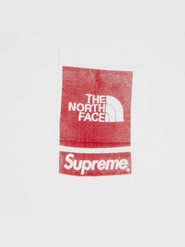 Футболка Supreme x The North Face Printed Pocket Tee 'White' — изображение 2 из 2, белый