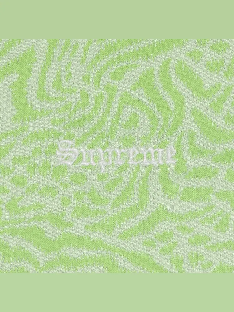 Футболка Supreme x Umbro Jacquard Animal Print Soccer Jersey 'White' — изображение 3 из 3, белый