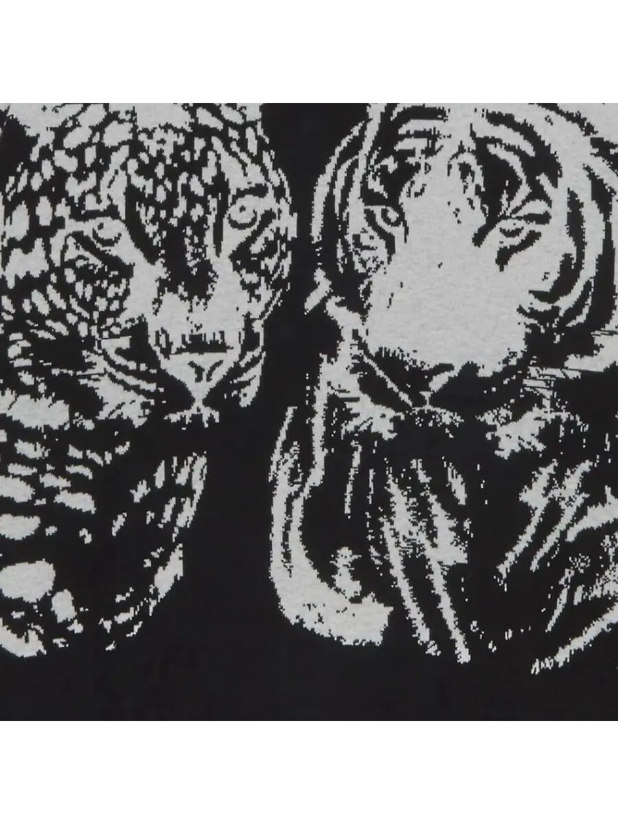 Свитшот Supreme Big Cats Jacquard — изображение 3 из 3, черный