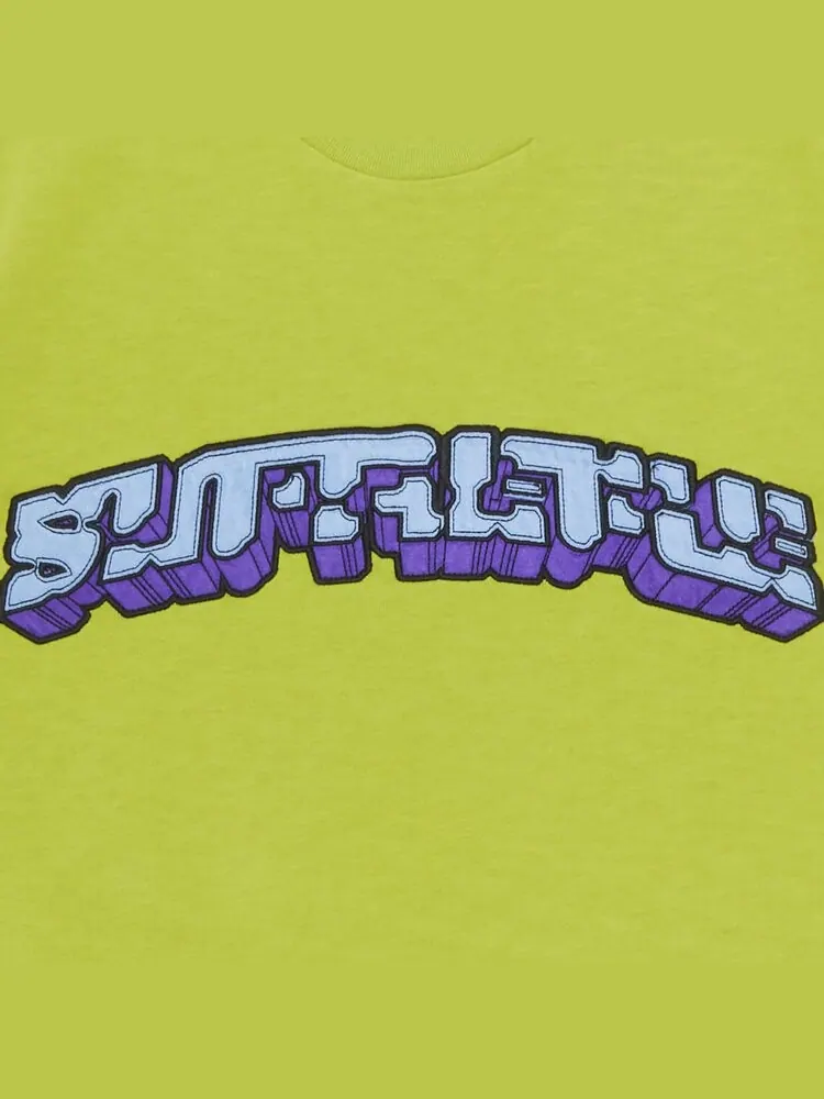 Футболка Supreme Block Arc Short-Sleeve Top 'Lime' — изображение 2 из 2, зеленый