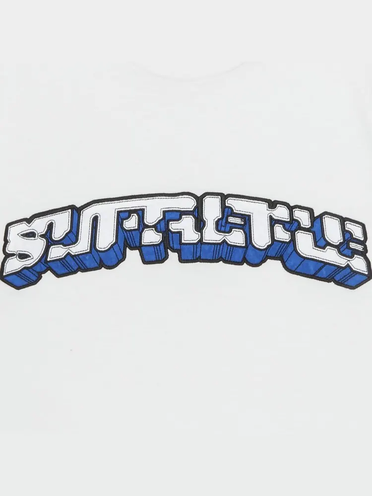 Футболка Supreme Block Arc Short-Sleeve Top 'White' — изображение 2 из 2, белый