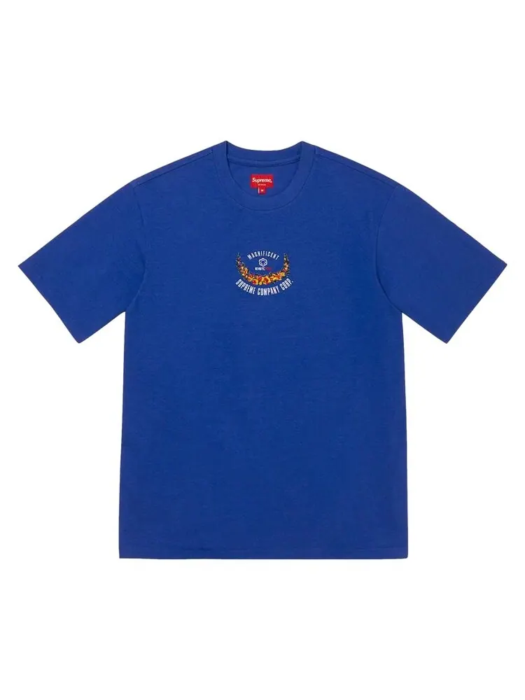 Топ Supreme Victory Short-Sleeve Top — изображение 1 из 1, синий