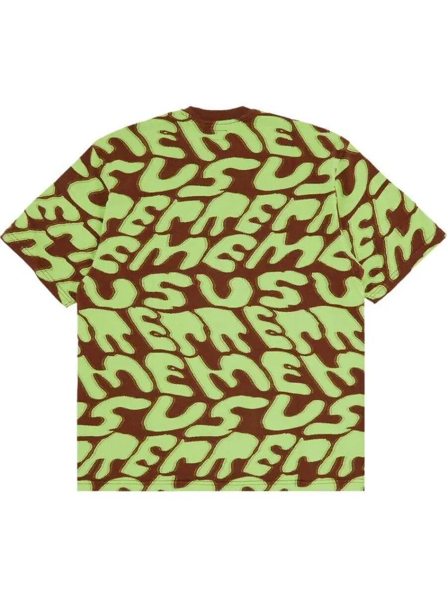 Футболка Supreme Stacked Intarsia — изображение 2 из 3, коричневый