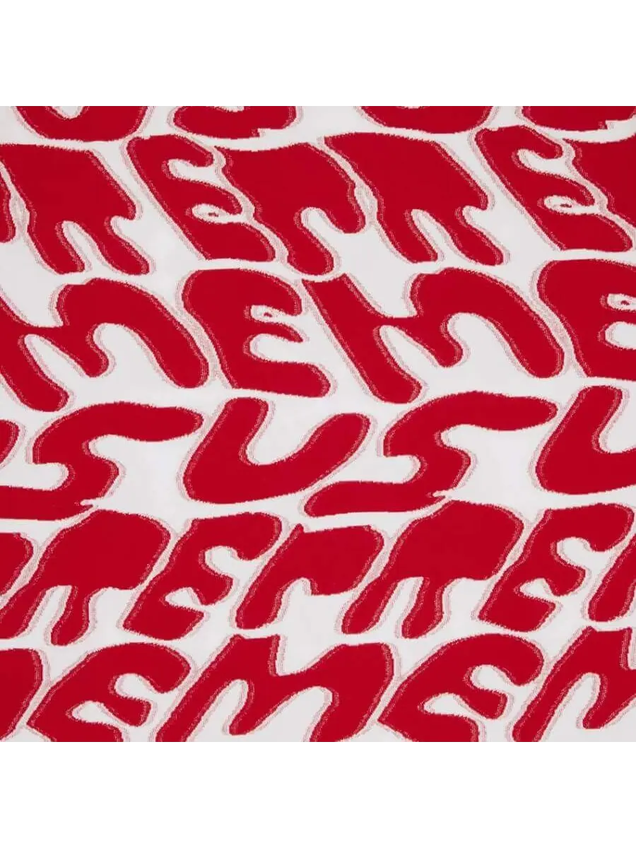 Футболка Supreme Stacked Intarsia — изображение 3 из 3, белый/красный