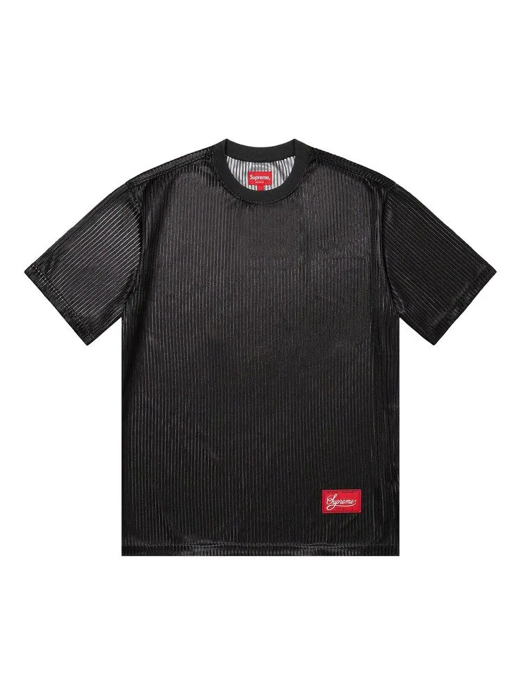 Джерси Supreme Gradient Mesh Stripe Jersey — изображение 1 из 1, черный