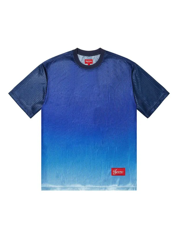 Джерси Supreme Gradient Mesh Stripe Jersey — изображение 1 из 1, синий