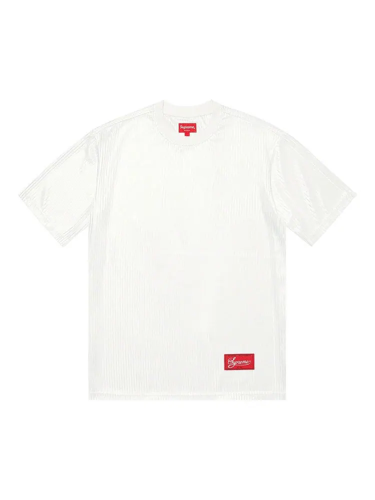 Джерси Supreme Gradient Mesh Stripe Jersey — изображение 1 из 1, белый