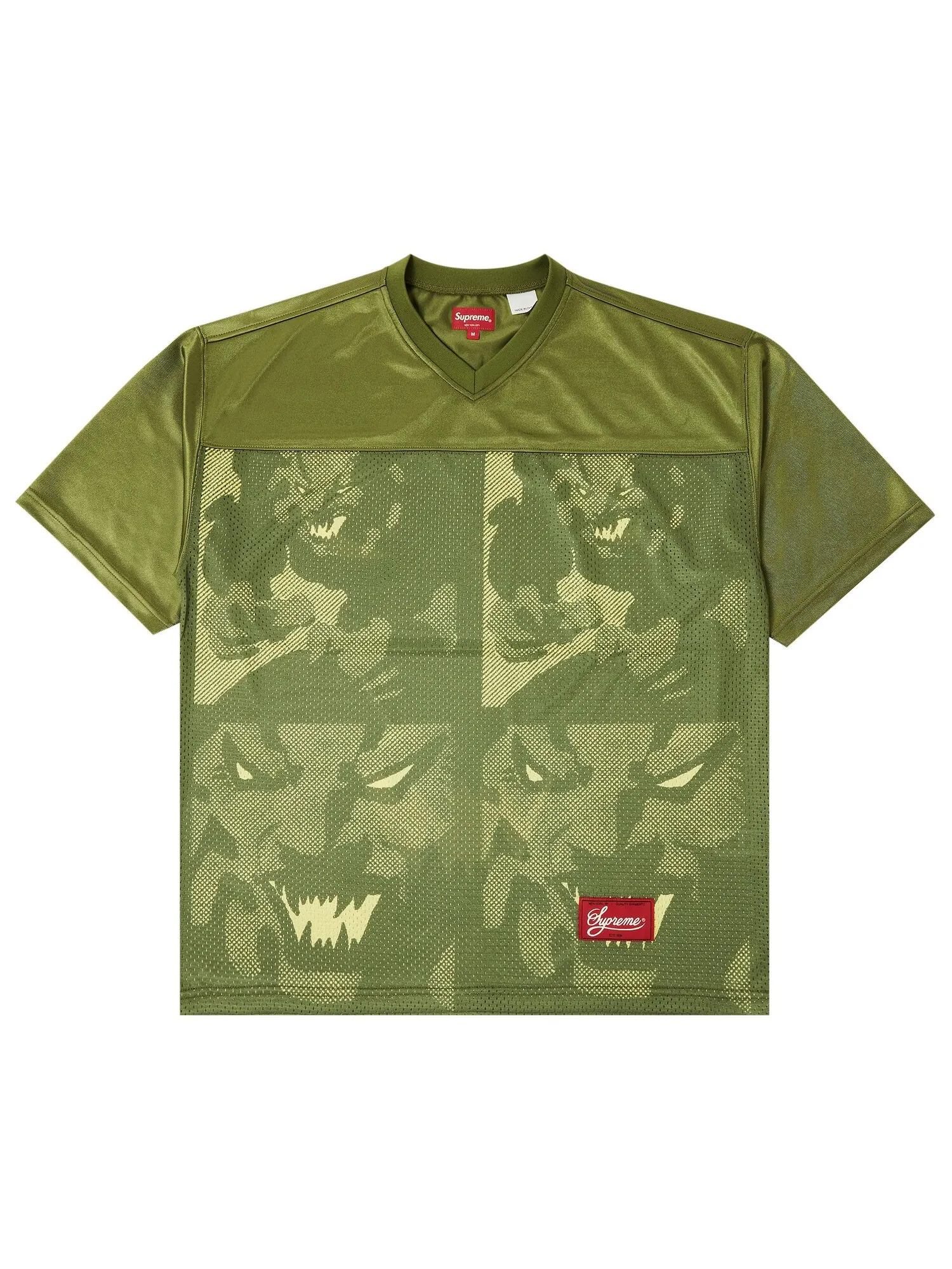 Футбольная майка Supreme Ronin Оливковая — изображение 1 из 3, оливковый