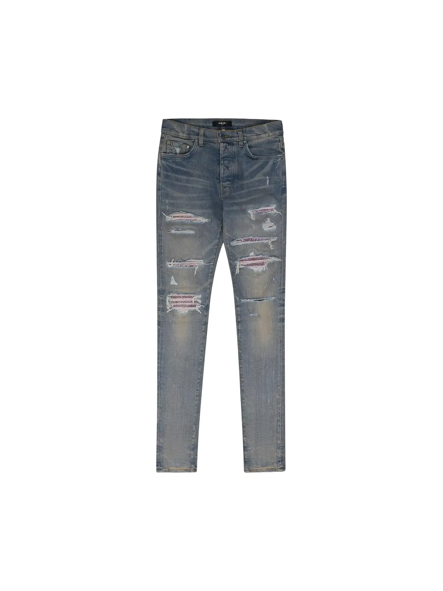 Джинсы Amiri Crystal Thrasher