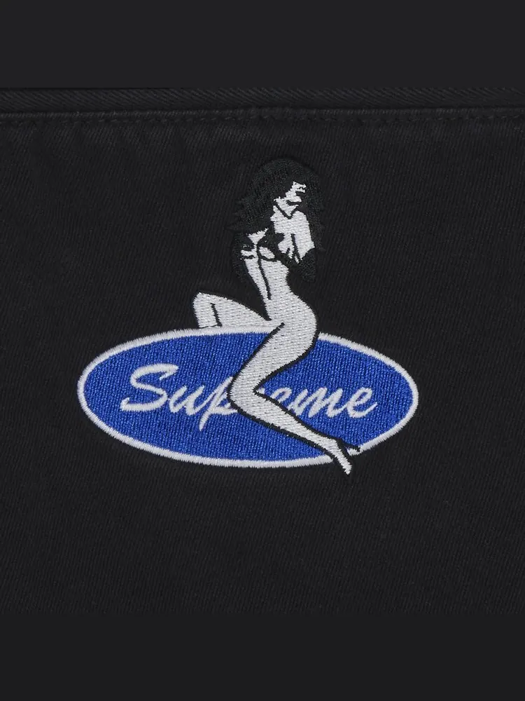 Брюки Supreme Chino Pant 'Black' — изображение 3 из 3, черный
