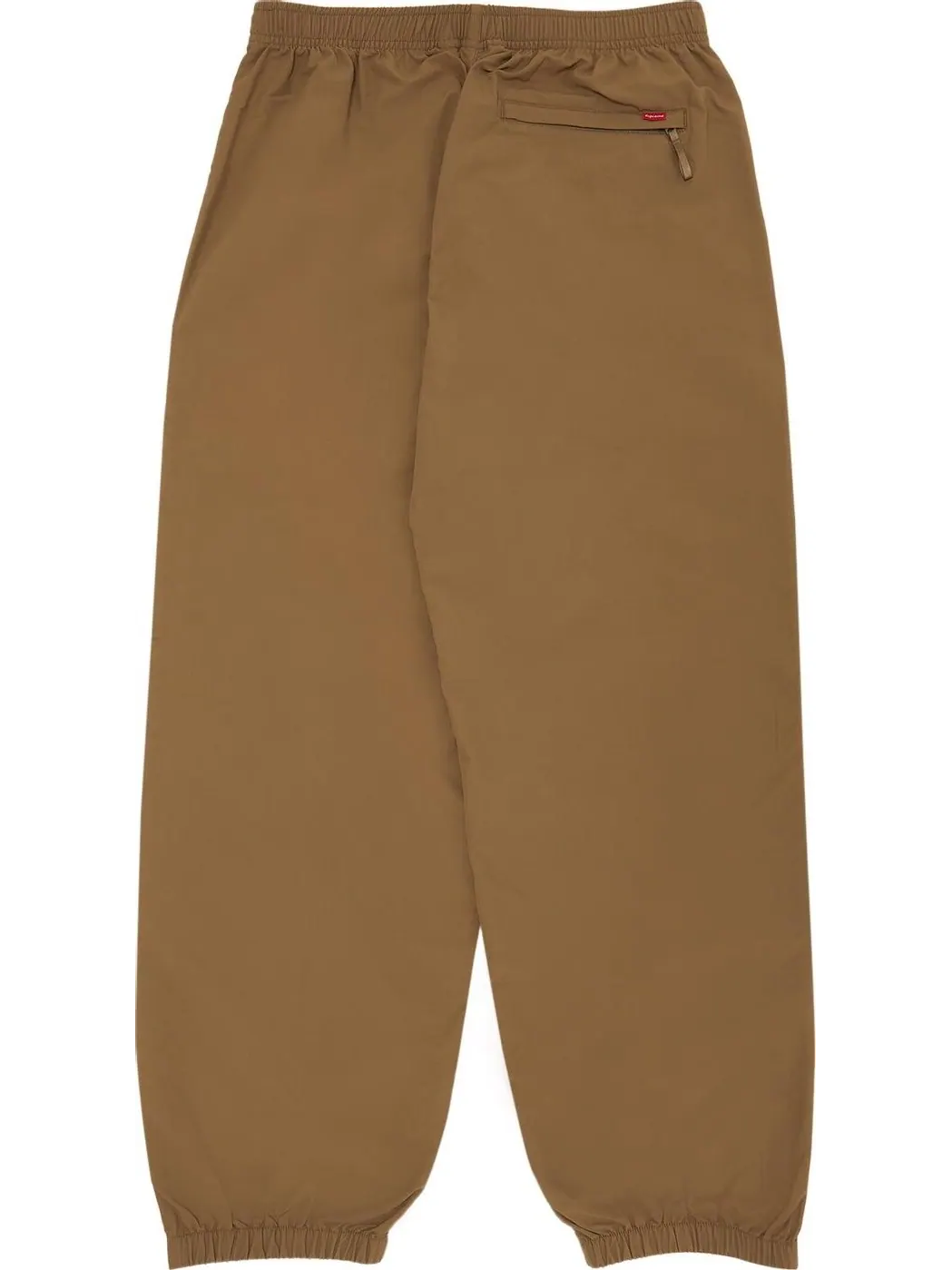 Брюки Supreme Full Zip Baggy Warm Up Pant 'Light Brown' — изображение 2 из 3, коричневый