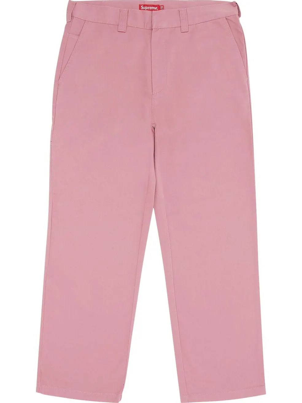 Брюки Supreme Work Pant 'Dusty Pink' — изображение 1 из 3, розовый