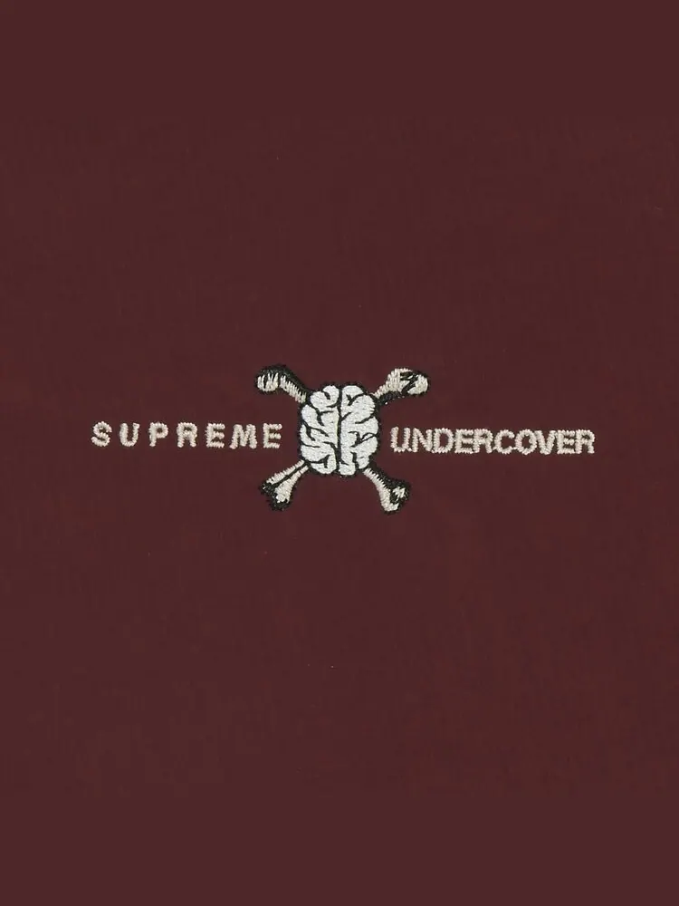 Брюки Supreme x UNDERCOVER Track Pant Burgundy — изображение 3 из 3, красный