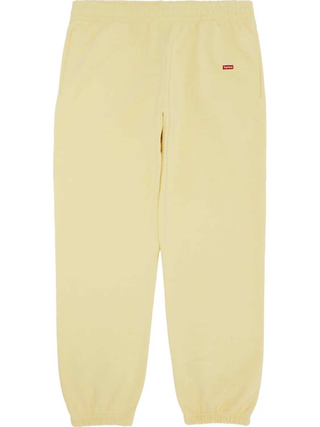 Спортивные брюки Supreme Small Box Sweatpant 'Light Yellow' — изображение 1 из 3, желтый