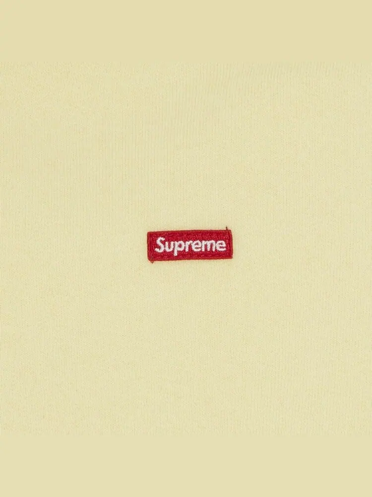 Спортивные брюки Supreme Small Box Sweatpant 'Light Yellow' — изображение 3 из 3, желтый
