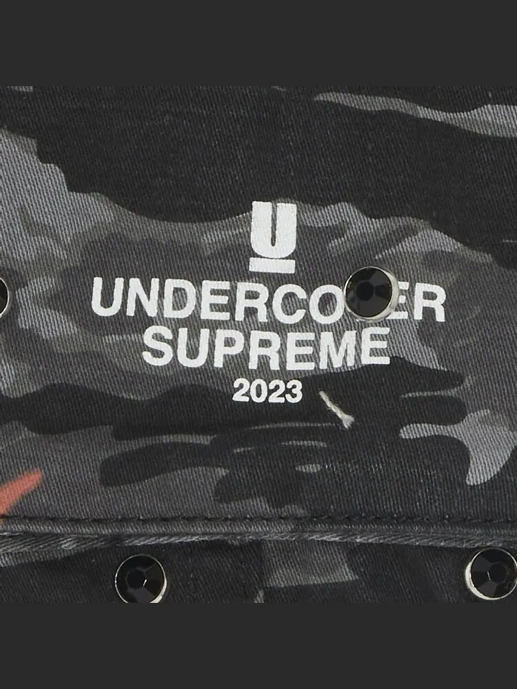Брюки Supreme x UNDERCOVER Studded Cargo Pant Black — изображение 3 из 3, черный