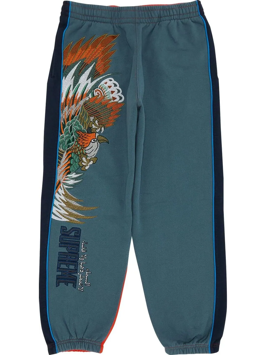 Спортивные брюки Supreme Falcon Sweatpant 'Slate' — изображение 1 из 3, синий