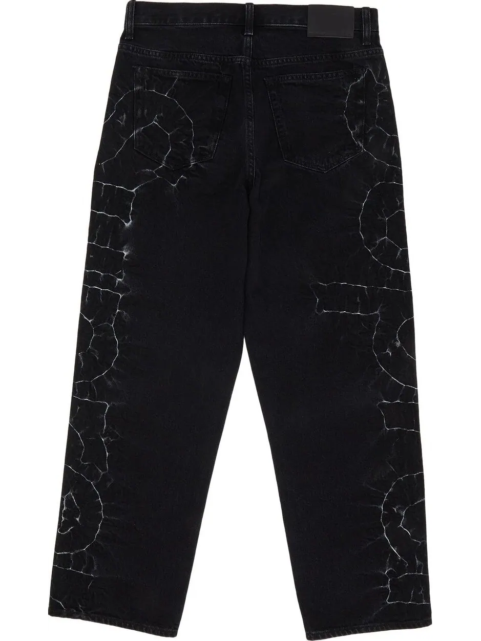 Джинсы Supreme Shibori Loose Fit Jean 'Black' — изображение 2 из 3, черный