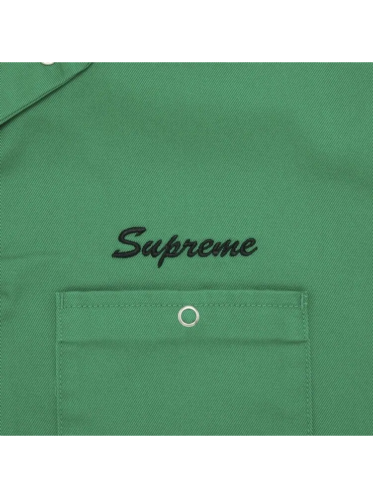 Футболка Supreme Short-Sleeve Coverall 'Green' — изображение 3 из 3, зеленый