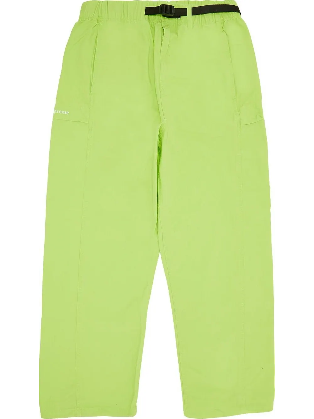 Брюки Supreme Belted Trail Pant Lime — изображение 1 из 3, зеленый
