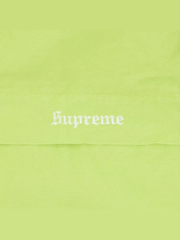 Брюки Supreme Belted Trail Pant Lime — изображение 3 из 3, зеленый